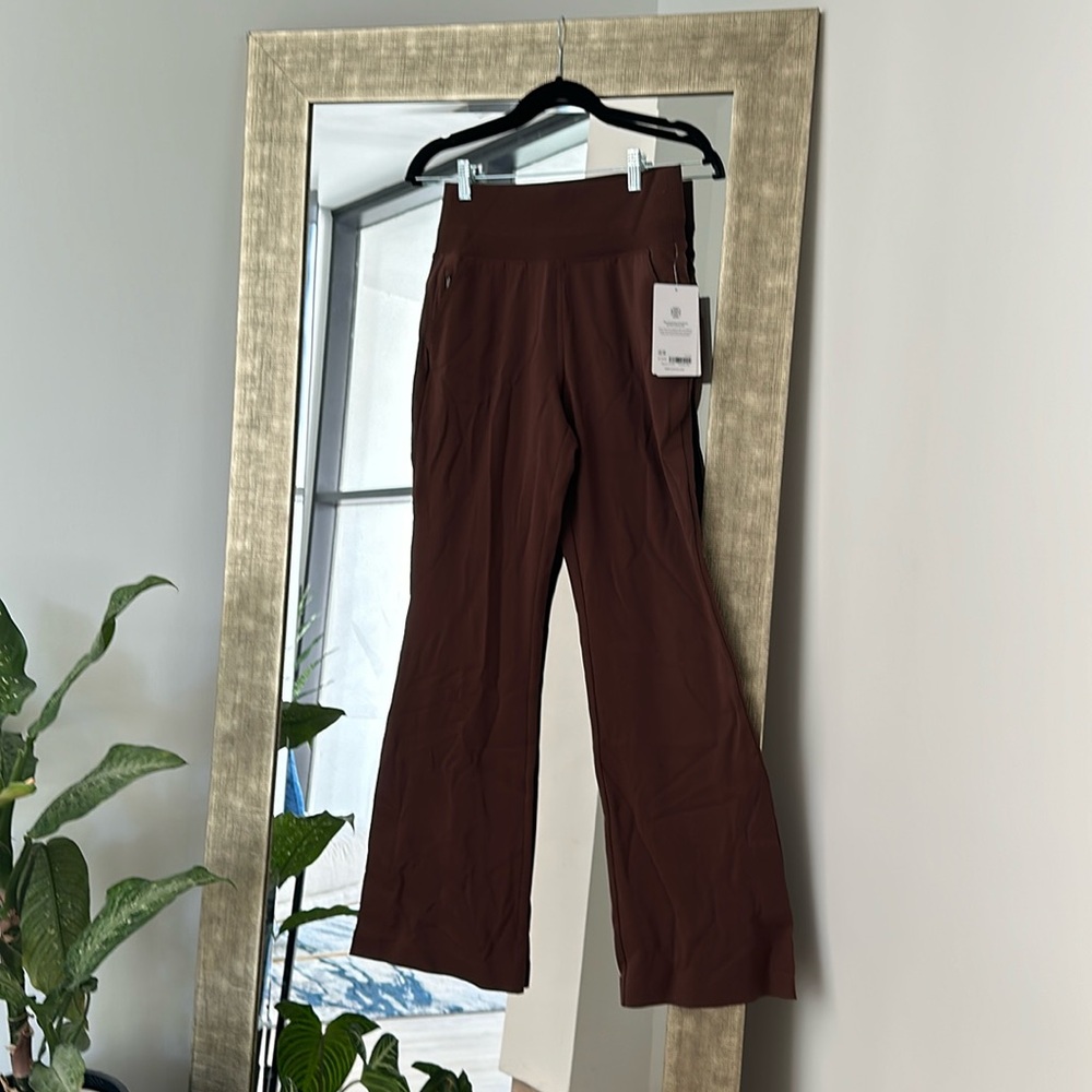 Athleta: Venice Pantalone chocolate brown XS (never worn)